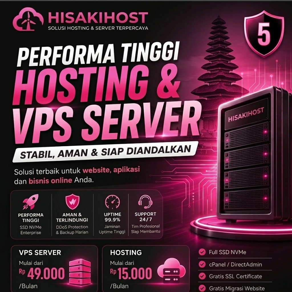 Poster Promo HISAKIHOST
